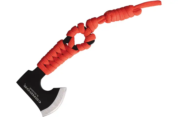Condor Tool and Knife Carlitos Neck Orange 1.25in Hatchet CTK820-2.9-HC